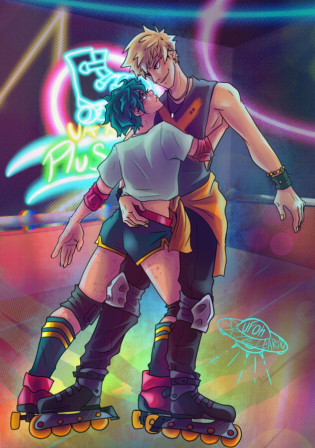 ITS FINALLY HERE! Pls enjoy my totally RAD collaboration with @takierights for @bkdkbk_revbang Read the amazing fic Jay wrote for my piece here! https://archiveofourown.org/works/49869925